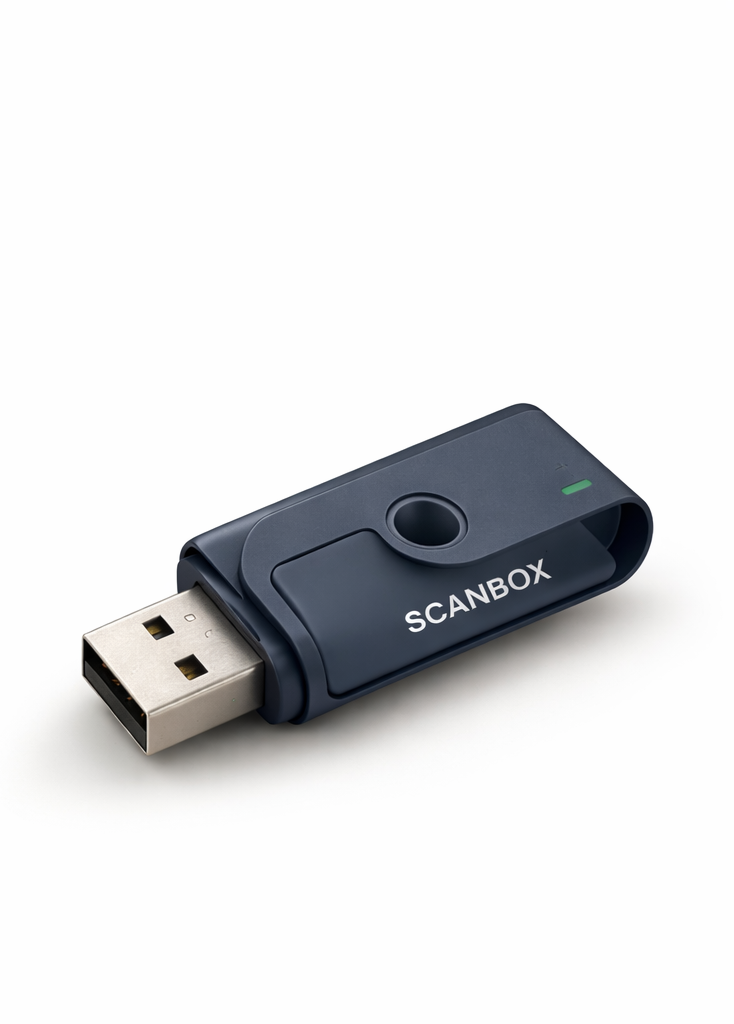 Pennetta USB ScanBox con archivio digitale